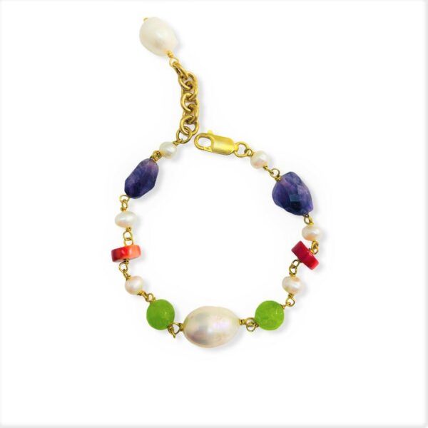 bracciale-ametista-argento-dorato-925-corallo-peridoto-marikadecesare-jewels-gioielli-oro-bijoux