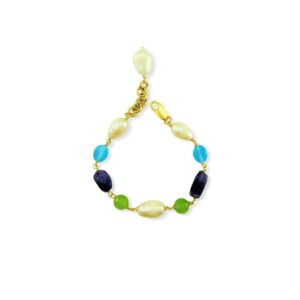 bracciale-argento-oro-gioielliartigianali-ametista-peridoto-turchesi-marikadecesare-gioielli