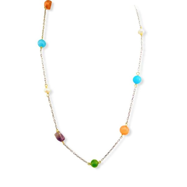 collana-argento-gemme-semipreziose-giada-corallo-perle-ametista-marikadecesare-gioielli-bijoux-madeinitaly