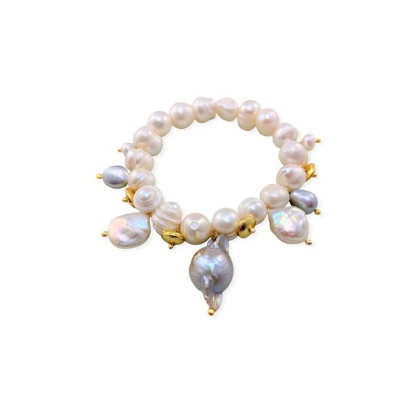 bracciale-gioielliartigianali-gioielli-perle-perlebarocche-argento-oro-marikadecesare