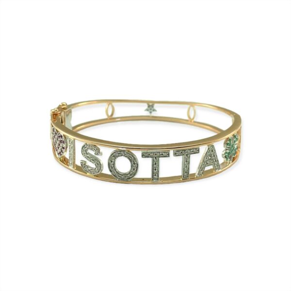 bracciale-braccialepersonalizzati-braccialinome-oro-diamanti-smeraldi-zaffiri-marikadecesare-gioielli-artigianato